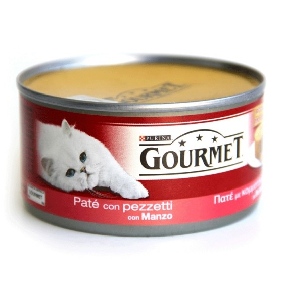 Gourmet Cans Κομματάκια Βοδινό, Συκώτι & Λαχανικά 195gr