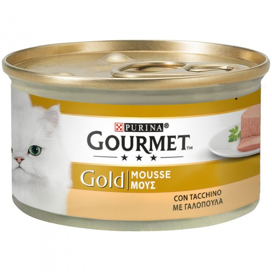 Gourmet Gold Μους Γαλοπούλα 85gr