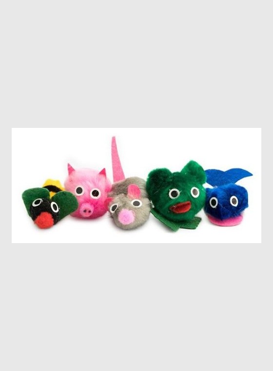 Pawise Cat toy Animal Party Small 1pcs