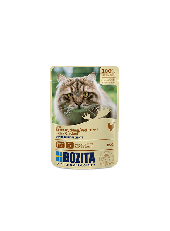 Bozita Chunks In Sauce With Extra Chicken 85gr