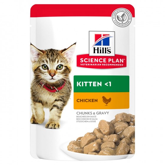 Hill's SP Feline Pouch Kitten Chicken 85gr