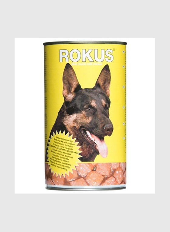 Rokus Dog Κονσέρβα Κοτόπουλο 1250gr