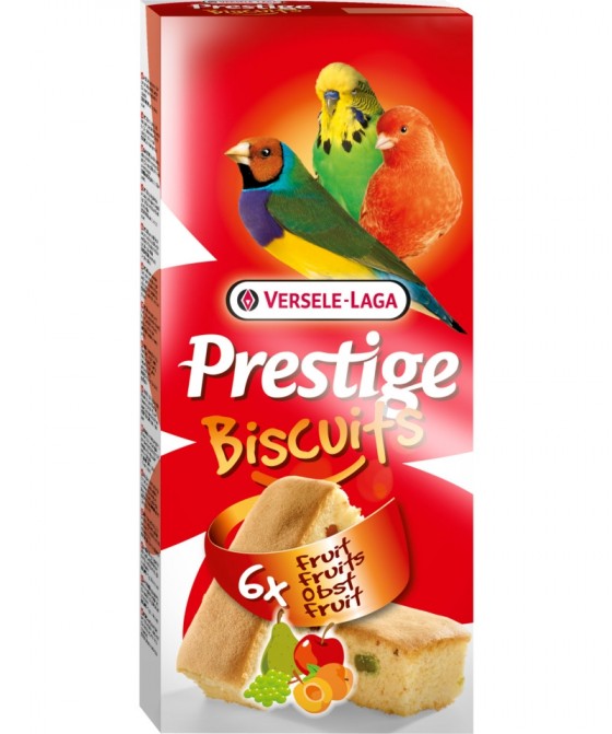 Versele-Laga Prestige Biscuits Fruit 6x70gr