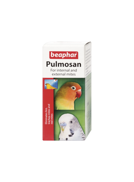 Beaphar Pulmosan For Birds ''for internal & external mites'' 10ml