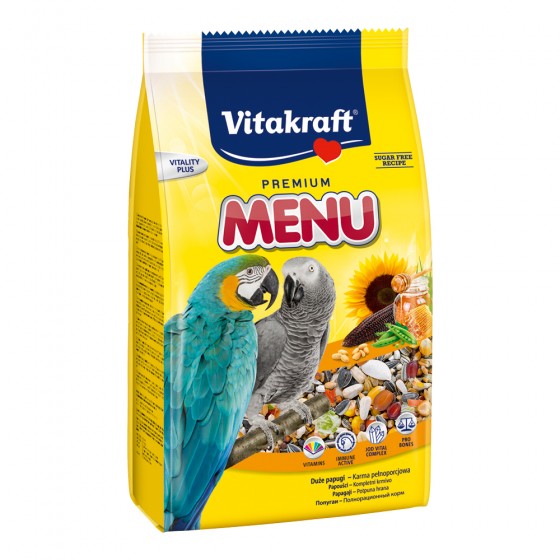 Vitakraft Menu Premium For Parrots 1kg