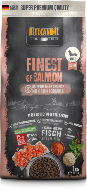 Belcando Grain Free Adult Finest Salmon 1kg Δώρο