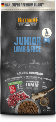 Belcando Holistic Junior Lamb & Rice 1kg Δώρο