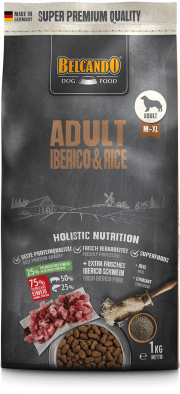 Belcando Holistic Adult Iberico & Rice 1kg Δώρο