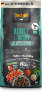 Belcando Grain Free Adult Ocean Fish 1kg Δώρο