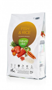 Natura Diet Fish & Rice Mini 500 g Δώρο