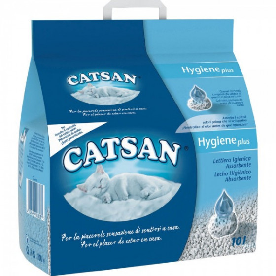 CatSan Hygiene Plus Άμμο Γάτας 10lt -20%