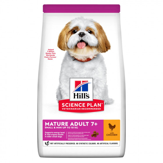Hill's SP Canine Mature Adult Small&Mini Chicken 1.5kg