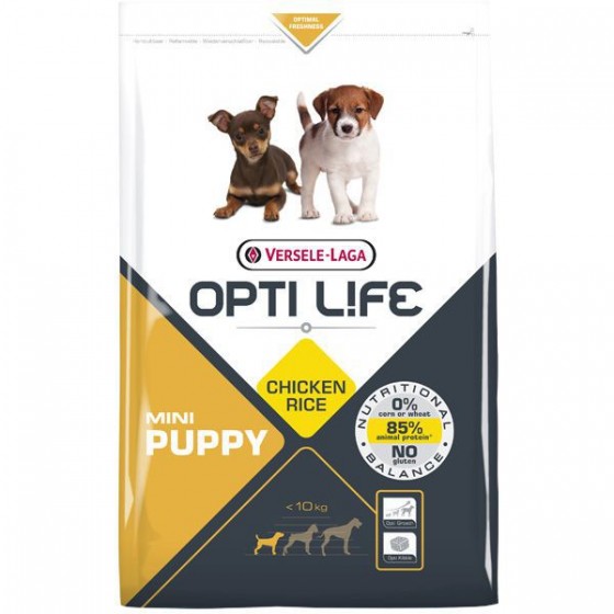 Opti Life Puppy Dog Mini Chicken