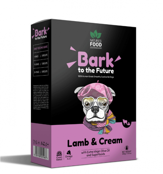 Nature's Food ''Bark To The Future'' Lamb & Cream 200gr