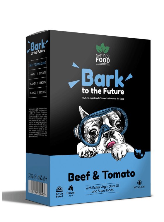 Nature's Food ''Bark To The Future'' Beef & Tomato 200gr