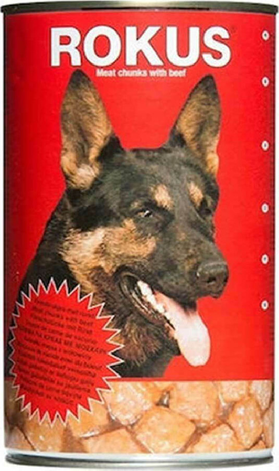 Rokus Dog Κονσέρβα Μοσχάρι 1.250kg