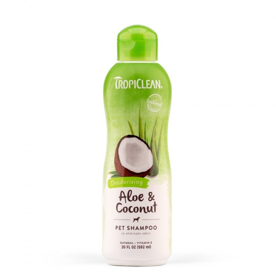Tropiclean Shampoo Deodorizing With Aloe & Coconut 592ml
