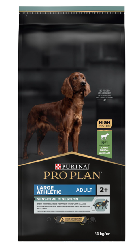 Pro Plan Dog Adult Large Athletic Optidigest Sensitive Digestion Αρνί 14kg