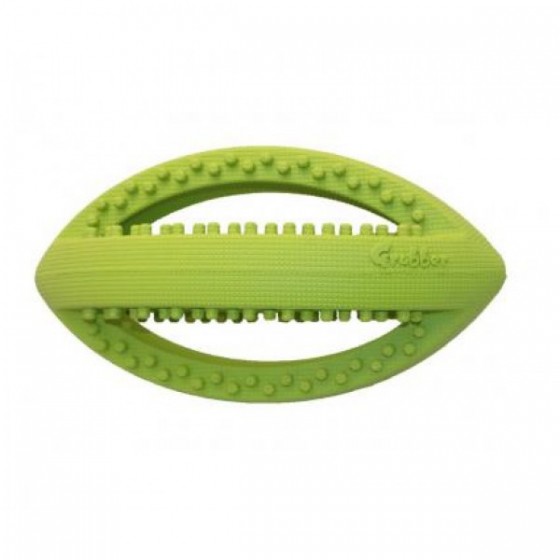 Happy Pet Grubber Interactive Rugby Ball 25cm X 13cm X 13cm