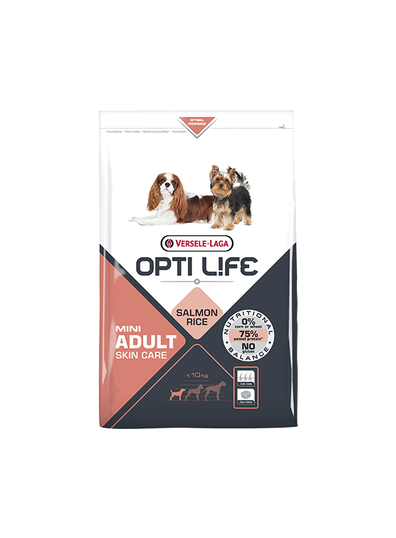 Opti Life Adult Dog Mini Skin Care Salmon