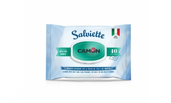 Camon Salviette Μαντηλάκια Muschio Bianco 40pcs