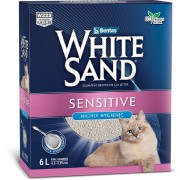 White Sand Clumping Sensitive 6lt Δώρο