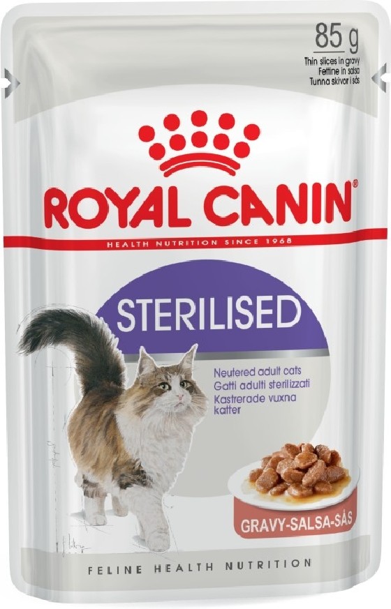 Royal Canin FHN Φακελάκι Sterilised in Gravy 85gr