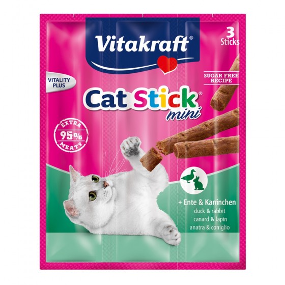 Vitakraft Cat Sticks Mini Duck & Rabbit 3x18gr