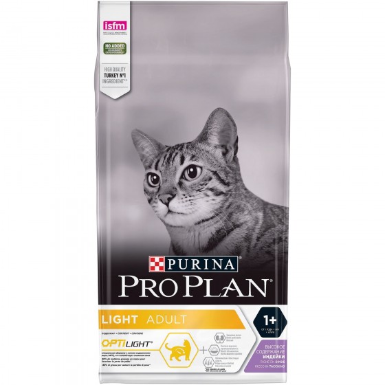 Pro Plan Cat Adult OptiLight Light Γαλοπούλα 1.5kg