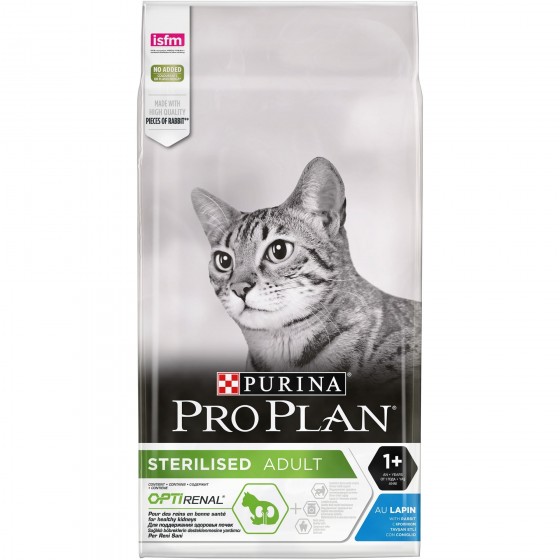 Pro Plan Cat Adult OptiRenal Sterilised Κουνέλι