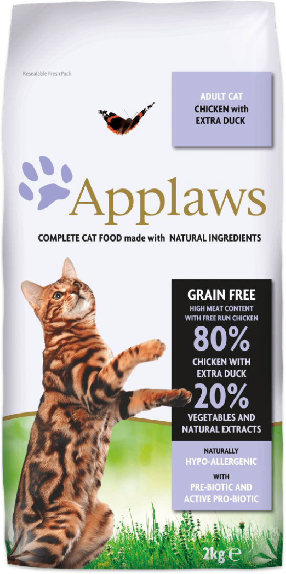 Applaws Cat Κοτόπουλο & Παπιά