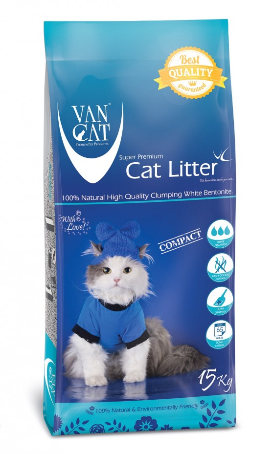 Van Cat Litter Classic Blue 15kg