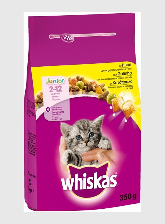 Whiskas Ξηρά Τροφή Γάτας Junior